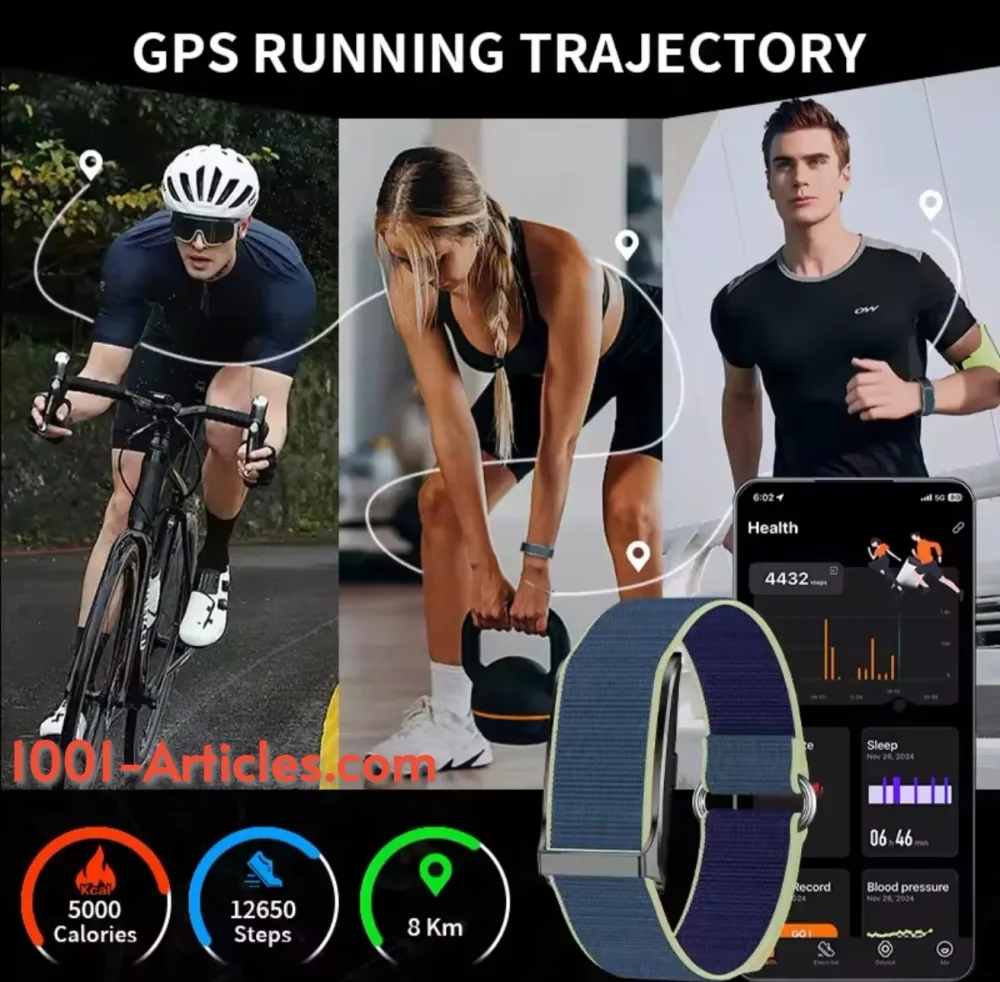 Bracelet Smart - Intelligent - suivi activités sportives - état de santé général