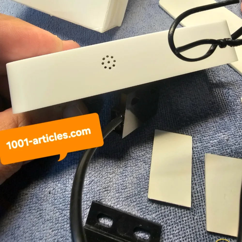 Capteur intelligent magnétique d'ouverture de porte / fenêtre - Tuya Smart Wifi.
