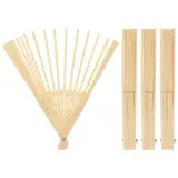 Eventail Pliant en Bambou Naturel
