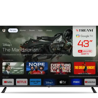 Television stream 43 google tv
