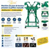 Presse a Double Pédales en Table