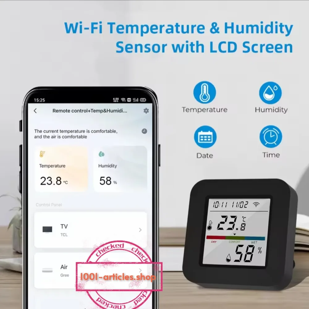 Tuya Smart IR Remote - Télécommande universelle connectée et hygromètre