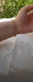 Bracelet à pendentifs géométriques