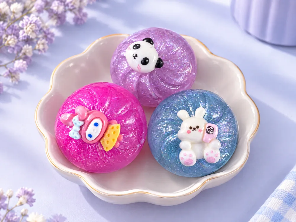 Squishy Mini dumpling 3 pieces