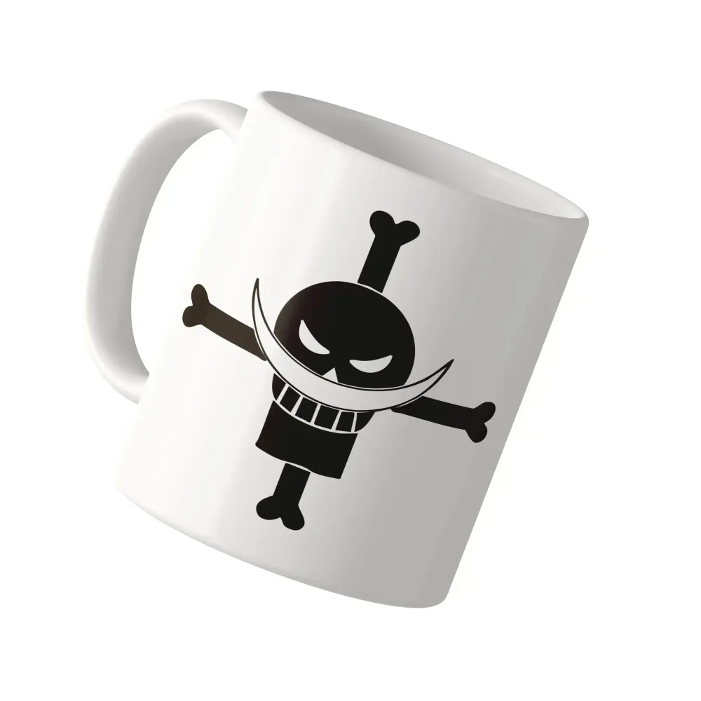 Mug - One Piece  - White Beard Symbol