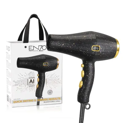 ENZO AI Digital – 13000 RPM Sèche-cheveux professionnel EN-6050
