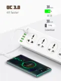 Power Strip SC10610  10 AC Outlets Universal