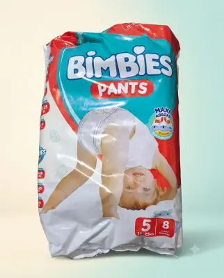 Bembies حفاظة كلوت 5-8