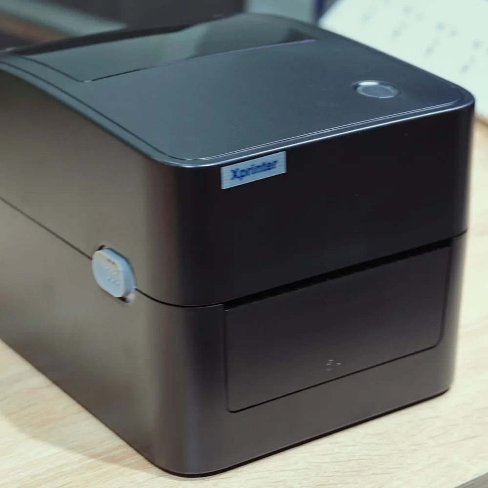 Xprinter XP-410B – Imprimante d'étiquettes thermique Bluetooth