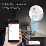 Détecteur intelligent de fuite de gaz avec sirène MOES - Tuya Smart Zigbee