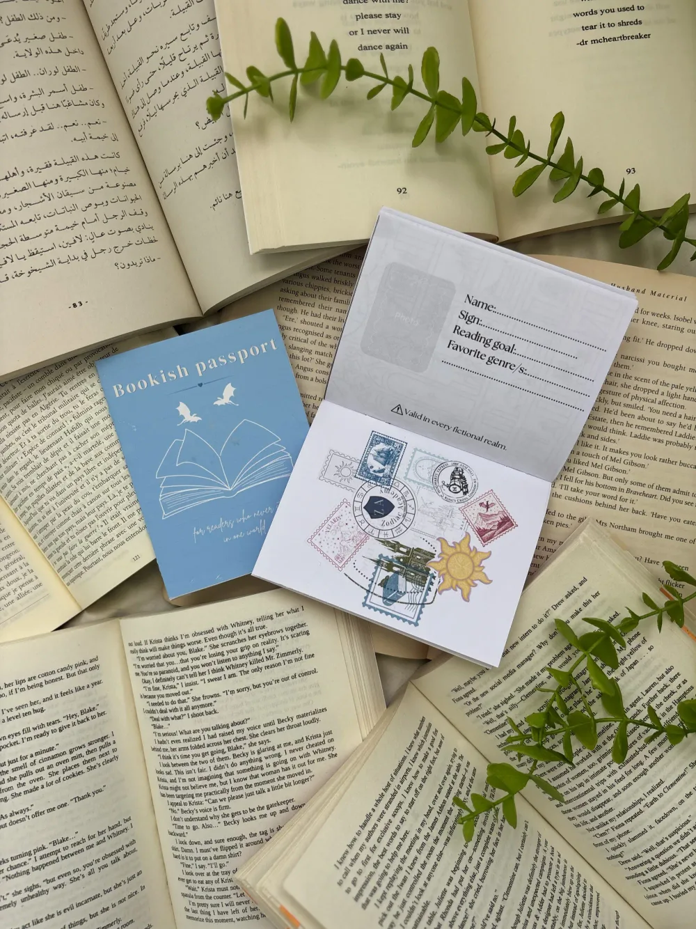 Bookish passport