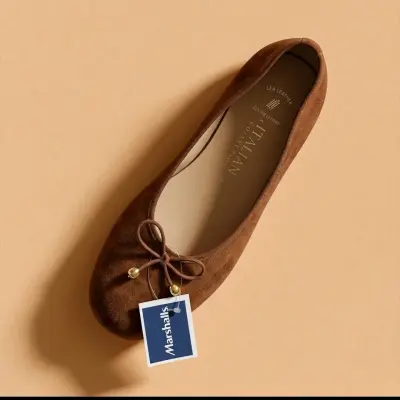 Ballerine Femme Cuir