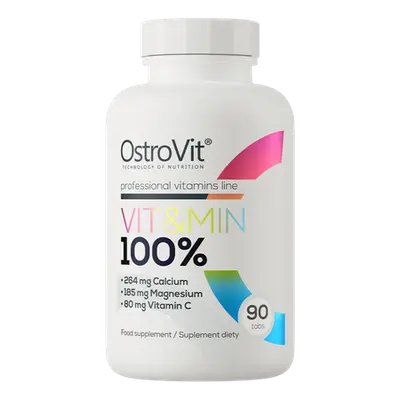 100% Vit&Min 90 comprimés