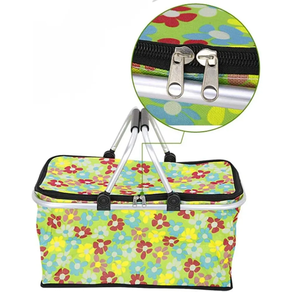 Panier de Pique-Nique 30L Isotherme, Chauds et Froids