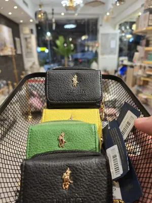 Petit portefeuille compact "Polo Guy" – Women Collection