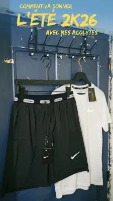 Ensmble nike running White