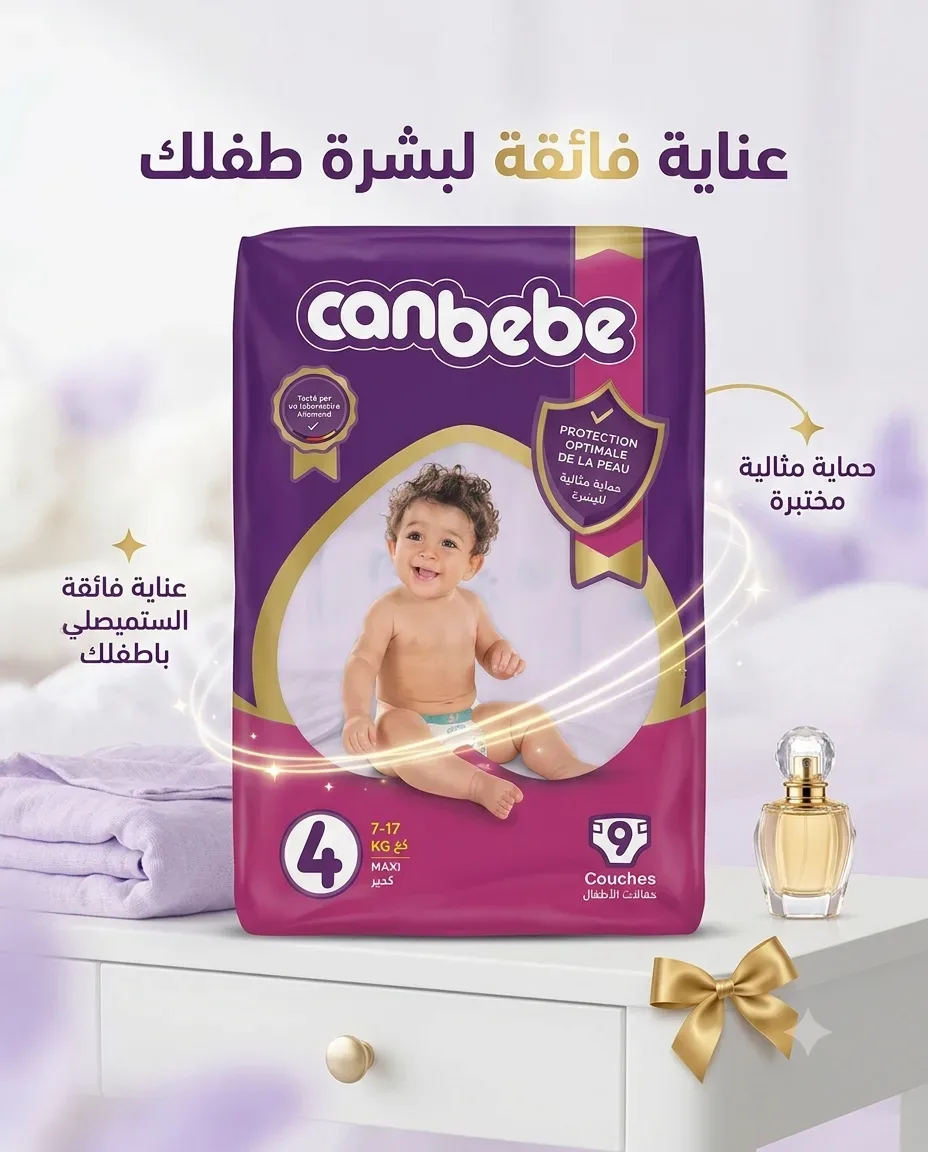 Canbebe حفاظة 4-9