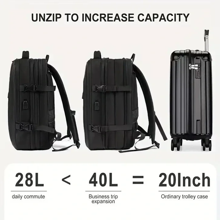 Romantic Crown 17.3" pc Sac a Dos extensible 40L