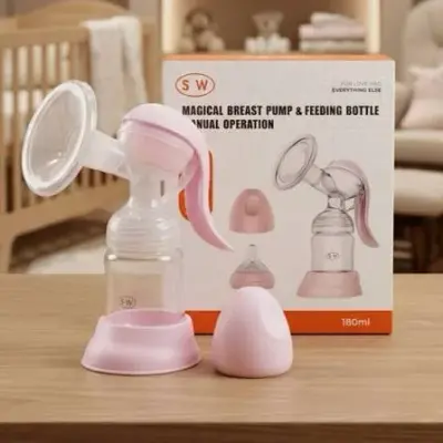 Tire-lait S&W Magical Breast Pump & Feeding Bottle