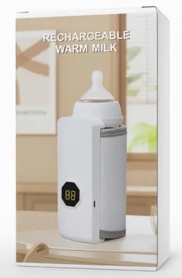 🍼 جهاز تسخين رضاعة الأطفال المحمول | قابل للشحن
