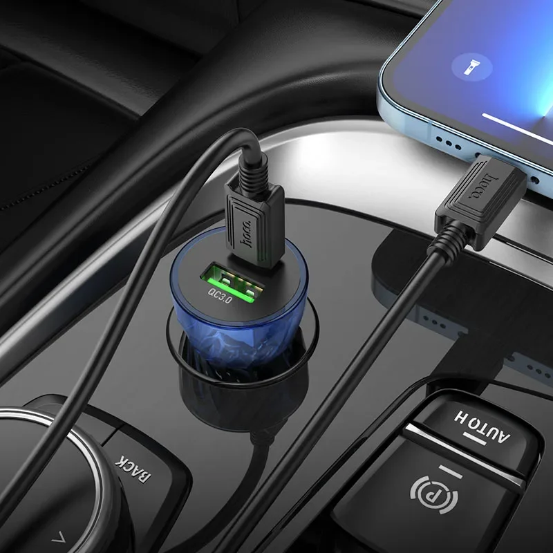 Car charger “Z47A Transparent Discovery Edition” PD30W+QC3.0 set