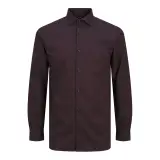 Chemise JACK & JONES  Parker slim Fit Bordeau