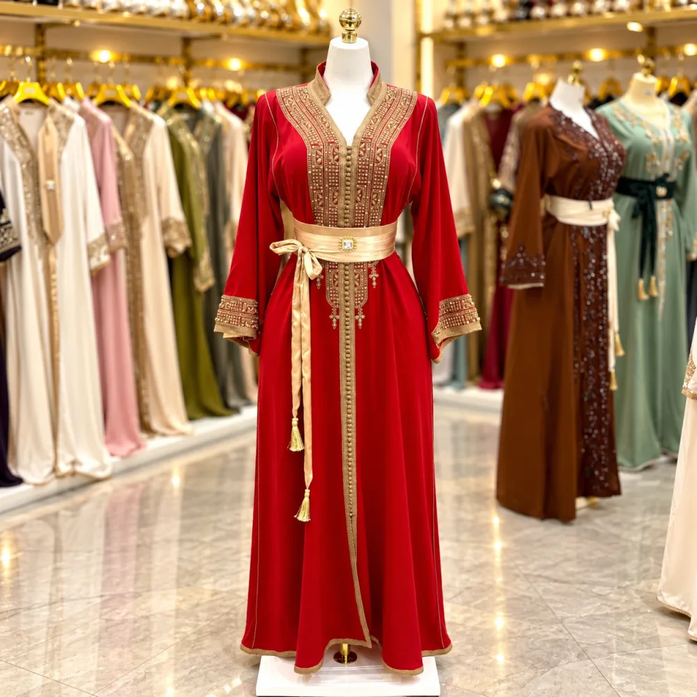 CAFTAN CRYSTAL قفطان كريستال