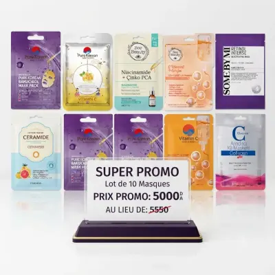 10 Masques à Prix Réduit