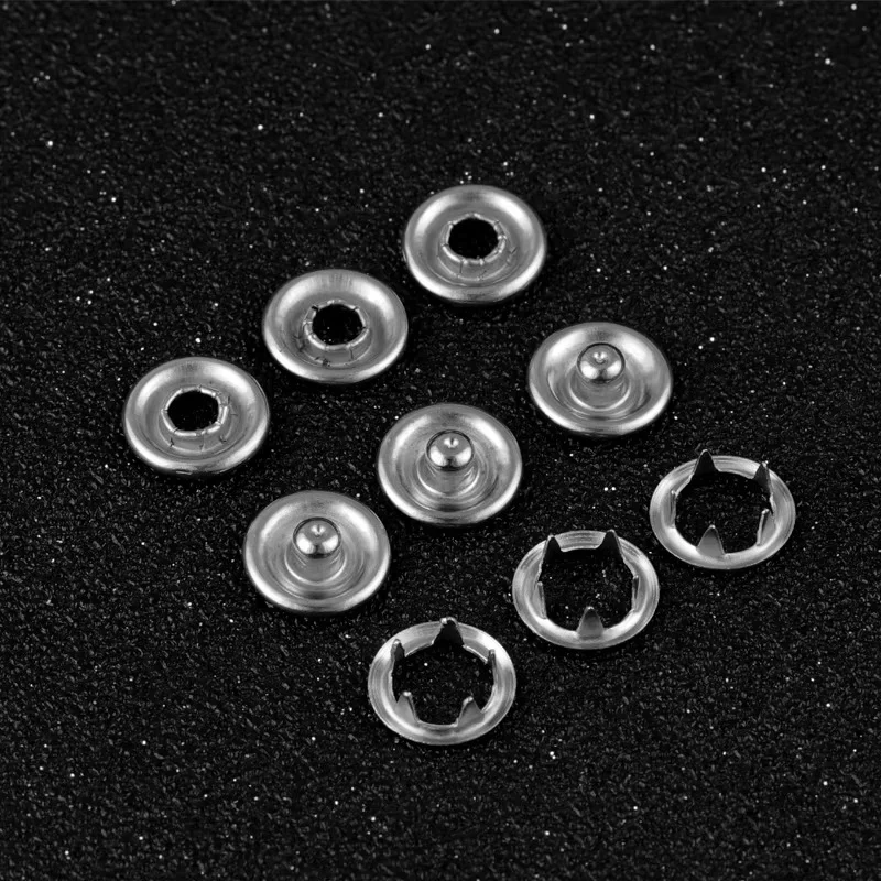 Bouton Pression Metal Cerceau
