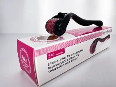 فرشاة 0.5 Derma Roller لعلاج التجاعيد وحب الشباب والندوب وفقدان الشعر 0.5 مم Derma Roller - Anti Cellulite & Vergetures