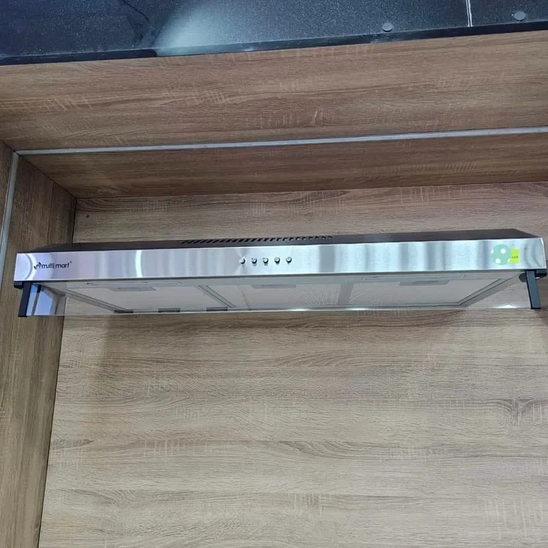 Hotte aspirante MultiSmart 90 cm Inox Slim avec Filtre Charbon & LED | شفاط مطبخ قوي 90 سم | Prix Algérie