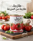 عصيدة الطماطم افريل مضاعفة التركيز 800غ