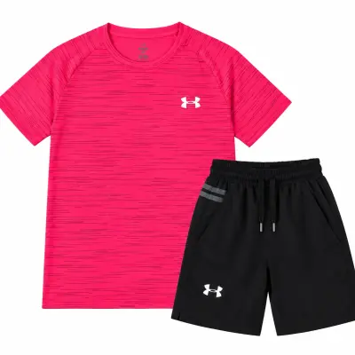 Ensemble running under armour rose