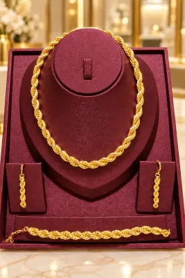 طقم Golden Braid