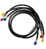JEU FLEXIBLE 3PCS- R134A-BLACK-90CM