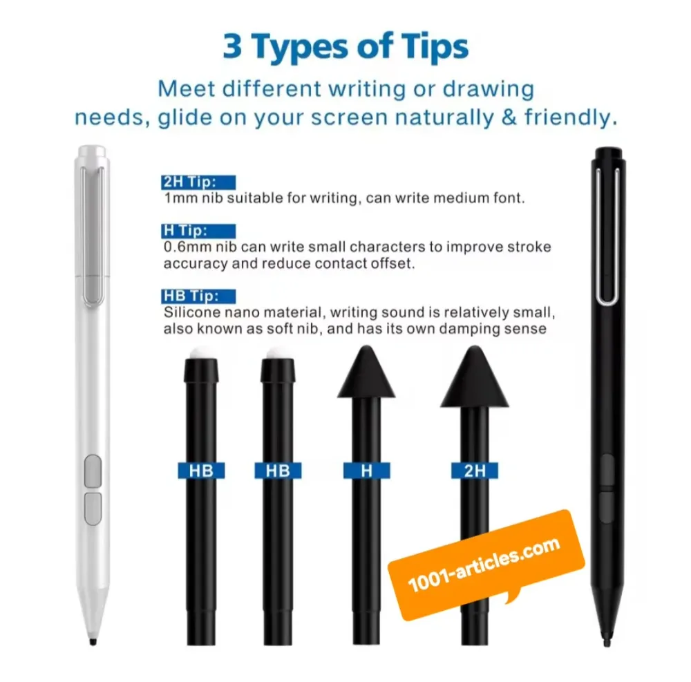 Boîte à embouts pour Stylet Pen Microsoft Surface / Pro