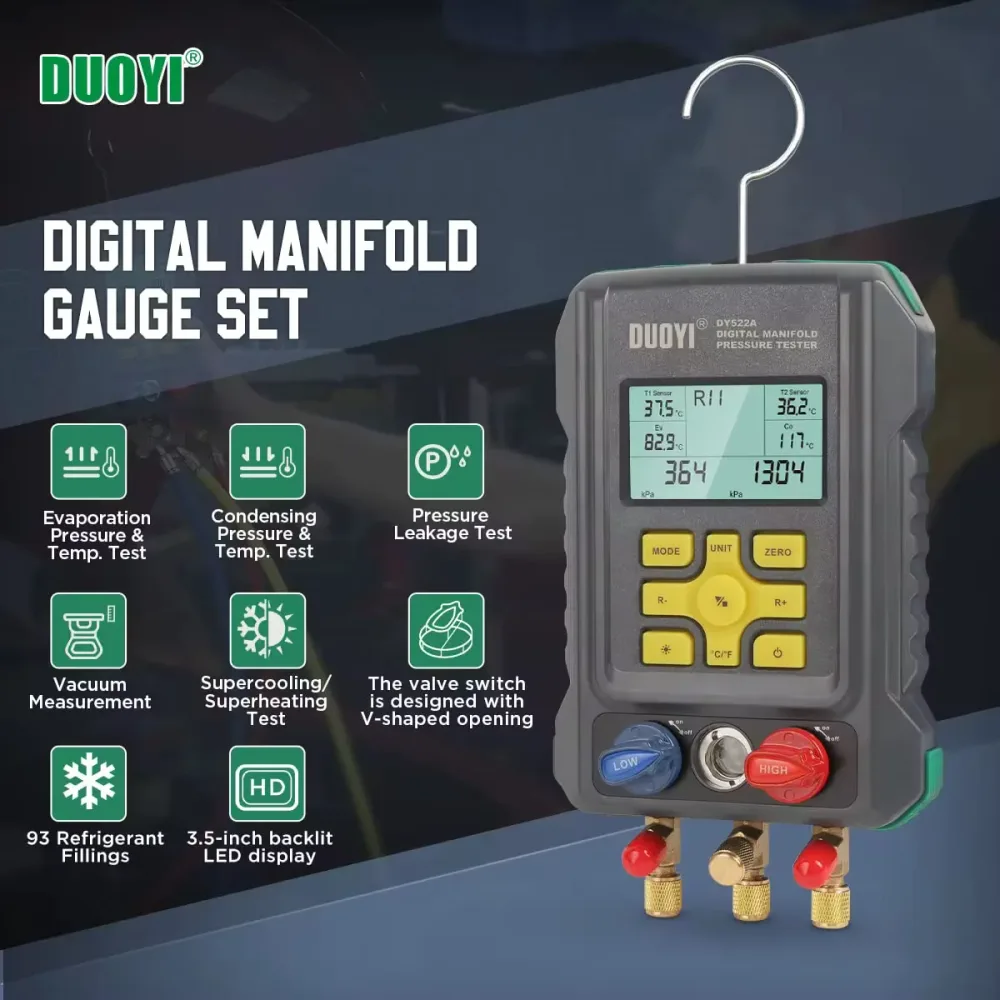 MANO 2 VOIES DIGITAL MANIFOLD