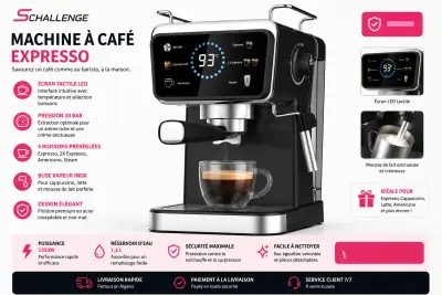 20bars Machine à café Schallenge
