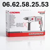 Perceuse à Percussion Professionnelle 13 mm CROWN - CT10068