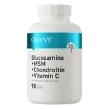 Glucosamine + MSM + Chondroïtine + Vitamine C 90 comprimés