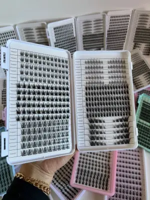 باقة 6 أنواع رموش