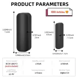 Capteur Intelligent Connecté Tuya Smart- Ouverture Porte / Fenêtre - Bat AAA