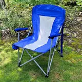 Chaise de camping pliable légère et durable de qualité supérieure avec porte-gobelet – كرسي تخييم جودة عالية