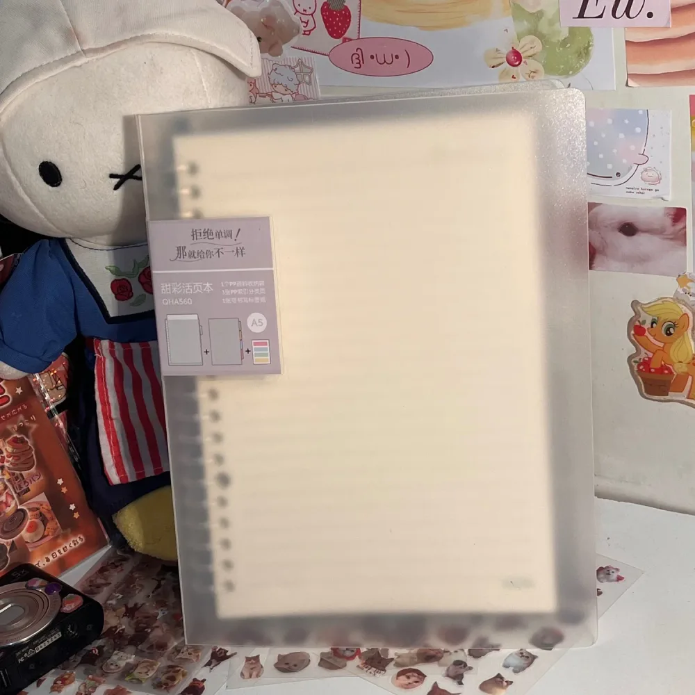 Transparent binder