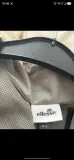 Coupe-vent Ellesse gris homme veste zippée bandes logo