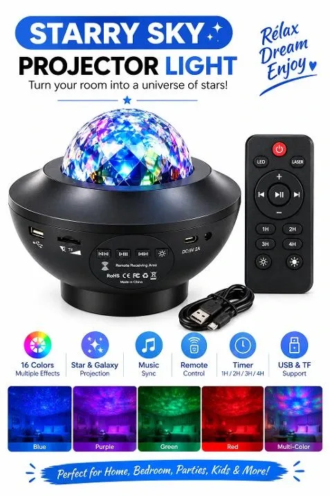 STARRY PROJECTOR LIGHT
