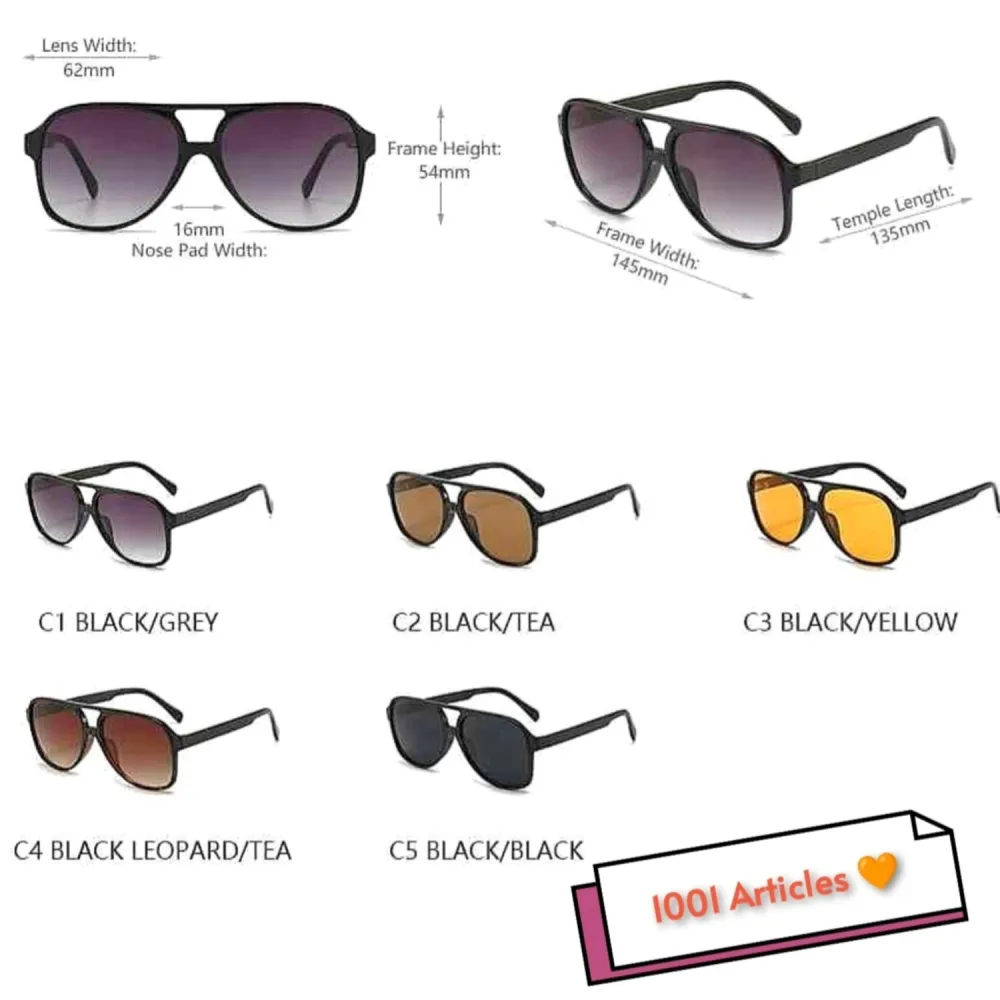 Lunettes de soleil Unisexe, rétro Polarisées, anti reflets. Marque : FUQIAN.