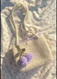 حقائب و بلوزات كروشيه