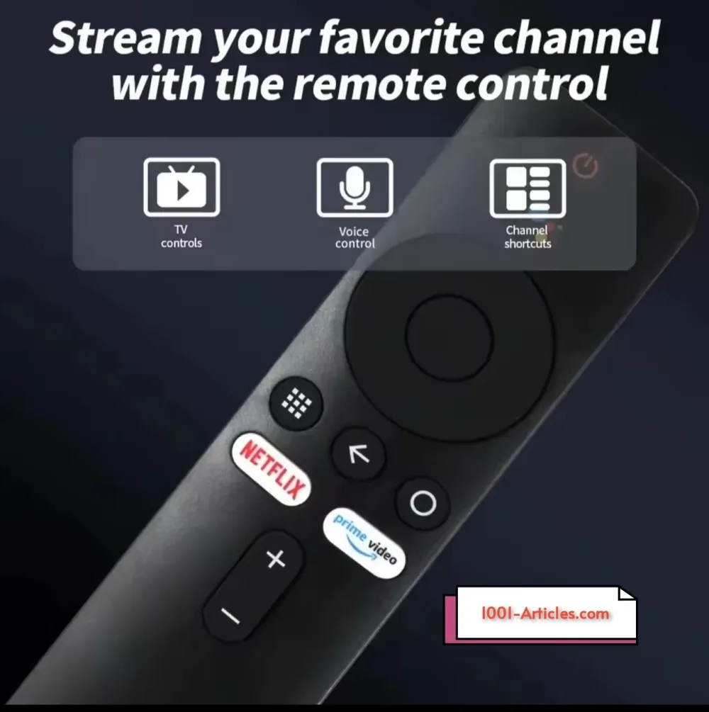 Télécommande Originale Vocale Bluetooth - Xiaomi MI BOX S - MI TV Stick