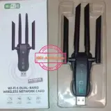Adaptateur à 4 antennes USB AX900 WIFI6 et Bluetooth 5.4.2, double bandes